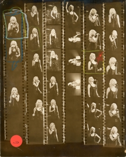 Debbie Harry Performance Contact Sheet - Archival Fine Art Print Signed by the Photographer