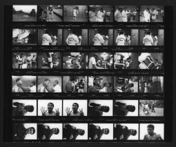 Muhammad Ali Composite Contact Sheet - Archival Fine Art Print Signed by the Photographer
