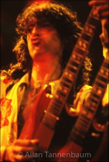 Led Zeppelin Jimmy Page - Archival Fine Art Print Signed by the Photographer