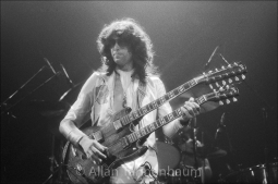 Led Zeppelin Jimmy Page Double Neck Guitar - Archival Fine Art Print Signed by the Photographer