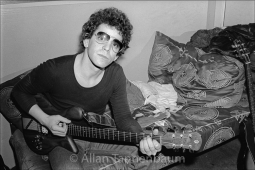 Lou Reed Backstage at The Bottom Line - Archival Fine Art Print Signed by the Photographer
