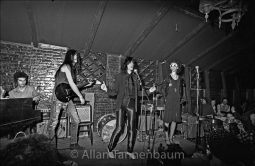 Patti Smith Early Performance in Greenwich Village - Limited Edition Fine Art Black and White Print